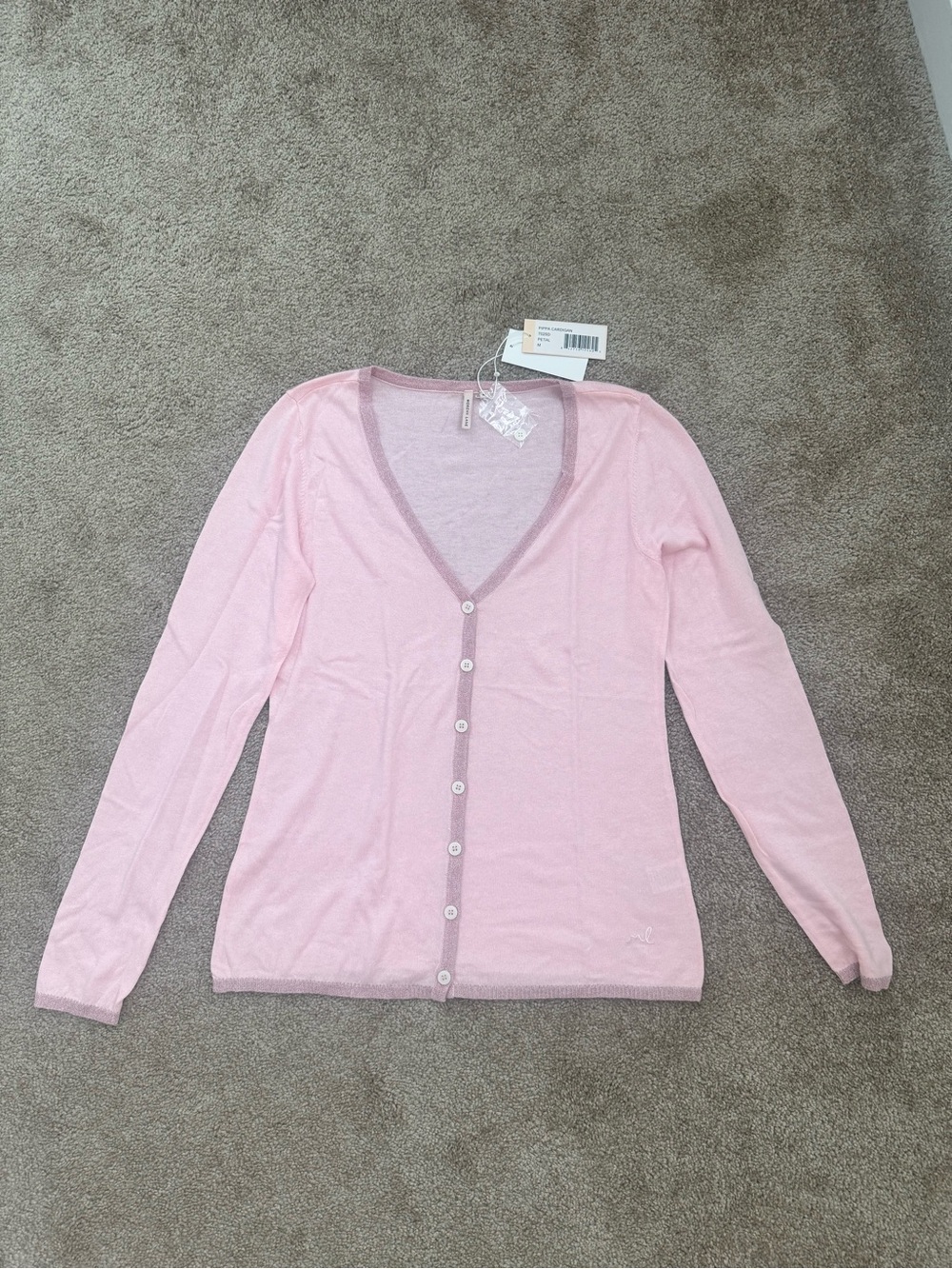 Morgan Lane Pippa Cardigan in Petal